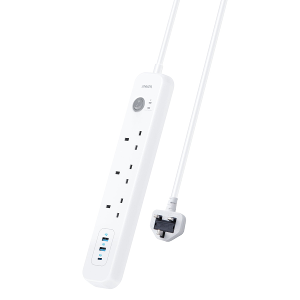 Anker PowerExtend USB-C 3 Strip 3 AC + 3 USB 拖板(A9136K21)【原裝行貨】