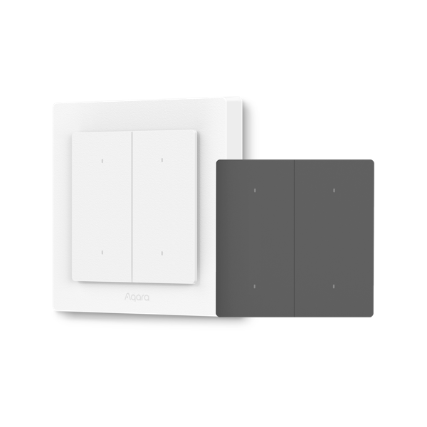 Aqara Smart Wall Switch H2 EU Double Rocker 智能開關