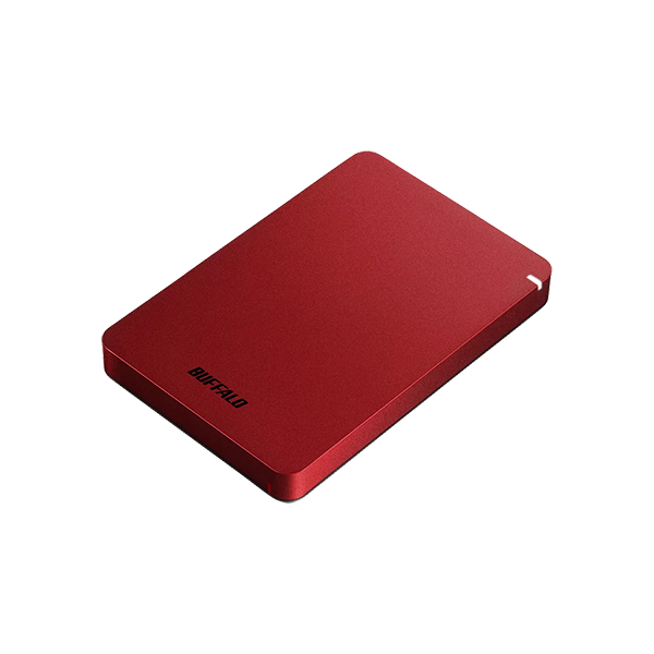 Buffalo 日本製 Ministation HD-PGFU3-A 系列「防震」流動硬碟 - 1~5TB、黑/白/藍/紅/金 (HD-JPGF)【原裝行貨】