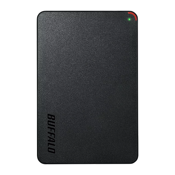 Buffalo 日本製 Ministation HD-PCFSU3-A 系列流動硬碟 - 1~5TB、黑色 (HD-PCFSA)【原裝行貨】