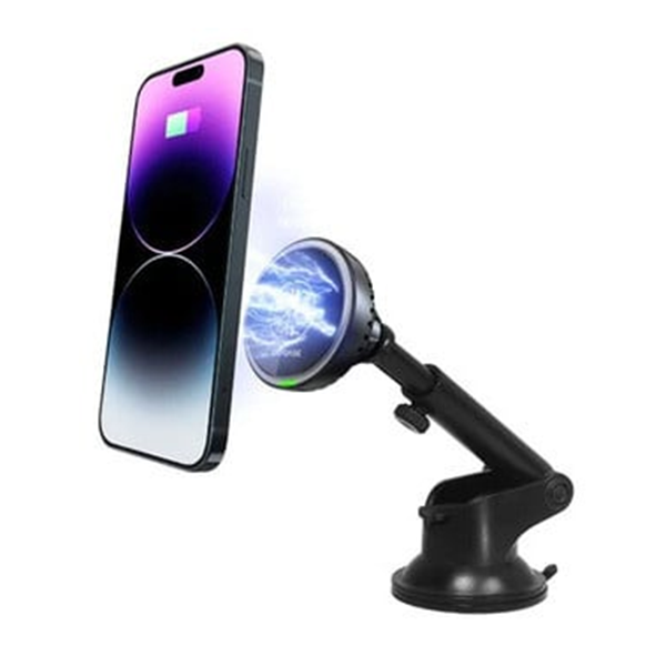 Capdase M-CM Power III Mount 快速無線強力磁吸充電車載支架 冷凍功能 HR00-MCM3T01 【原裝行貨】