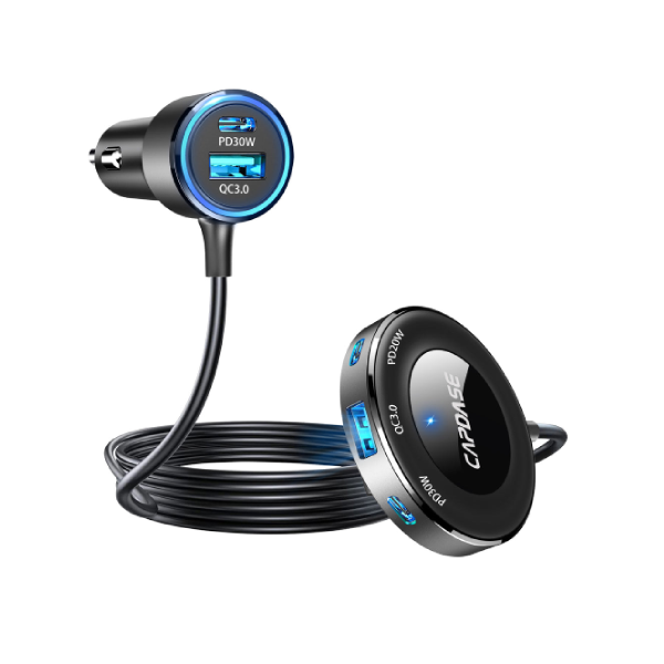 Capdase Quarterback F98M QC 3.0 / PD 3.0 Fast Charging 5-USB Car charger 點煙頭充電器 CA00-QB201【原裝行貨】