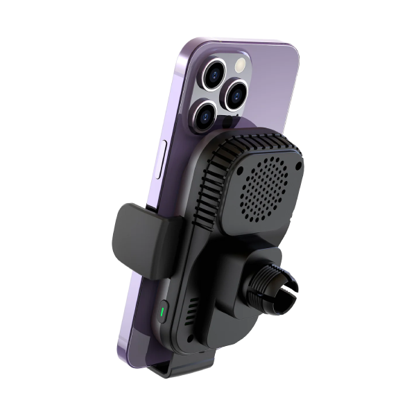 Capdase A-CM Power II 加長版磁感冷凍自動開合無線充電手機夾 Ceramic Cooling Fast Wireless Charging Auto-Clamp Car Mount Gooseneck Arm 300mm HR00-ACM2G01-300【原裝行貨】