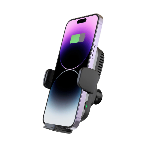 Capdase A-CM Power II 加長版磁感冷凍自動開合無線充電手機夾 Ceramic Cooling Fast Wireless Charging Auto-Clamp Car Mount Gooseneck Arm 300mm HR00-ACM2G01-300【原裝行貨】