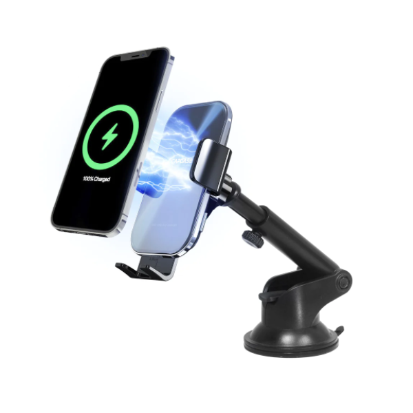 Capdase SA Power 磁感自動開合無線充手機夾 Fast Wireless Charging Auto-Clamp Car Mount Telescopic Arm HR00-SOUNDT01【原裝行貨】