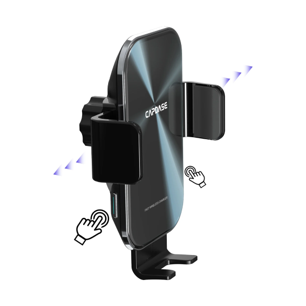 Capdase SA Power 磁感自動開合無線充手機夾 Fast Wireless Charging Auto-Clamp Car Mount Telescopic Arm HR00-SOUNDT01【原裝行貨】