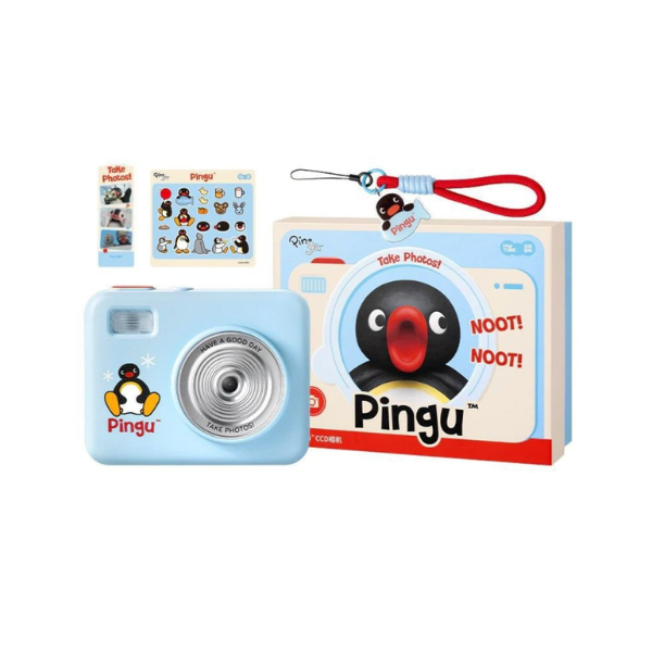 MarTube x Pingu 翻蓋 CCD 相機【原裝行貨】