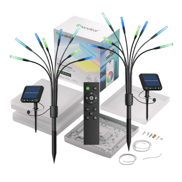 Nanoleaf Solar Garden Lights 太陽能庭院燈 (2 Pack)【原裝行貨】