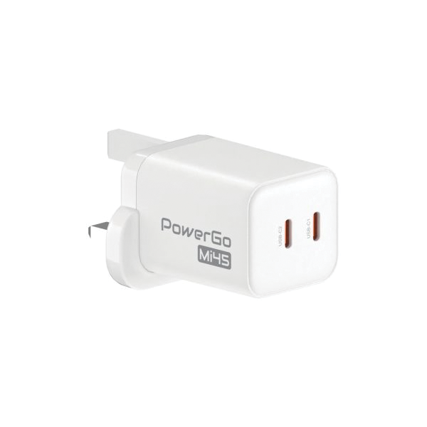 Elementz PowerGo Mi45 2C (氮化鎵) 迷你充電器 PD-Mi45【原裝行貨】