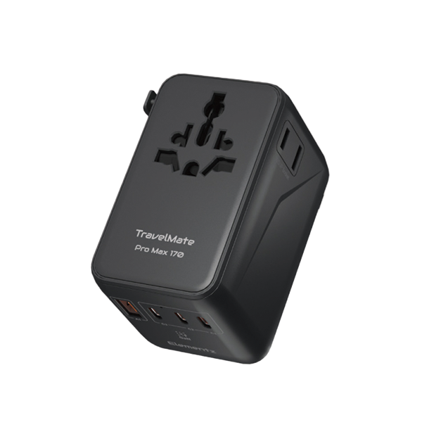 Elementz TravelMate Pro Max 170W Travel Adapter 旅行充電器 PT-W170