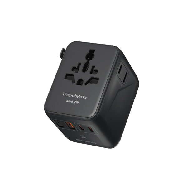 Elementz TravelMate Mini 70W Travel Adapter 旅行充電器 PT-W70M【原裝行貨】