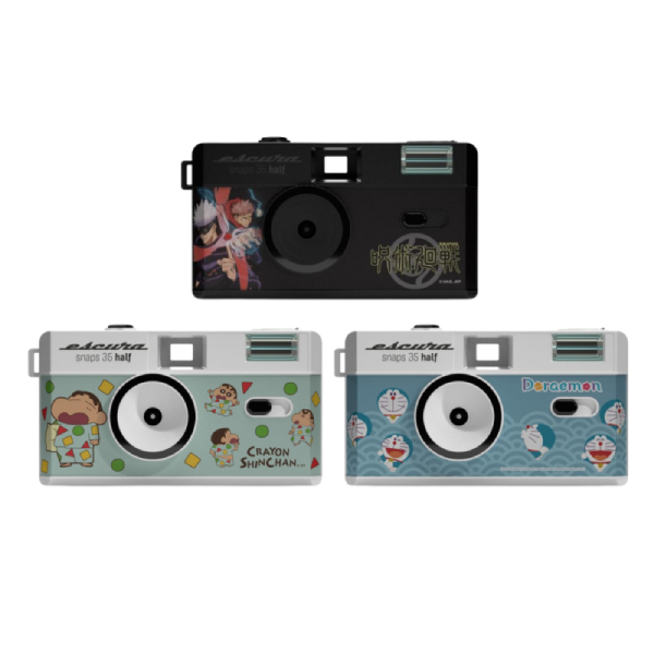 Escura S35H 半格菲林相機 - (多啦A夢/ 蠟筆小新 / 咒術迴戰)【原裝行貨】