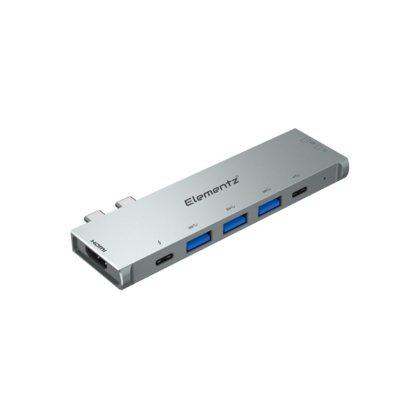 Elementz 8in1 TYPE-C Hub 8合1多功能擴展器 MC-833T【原裝行貨】