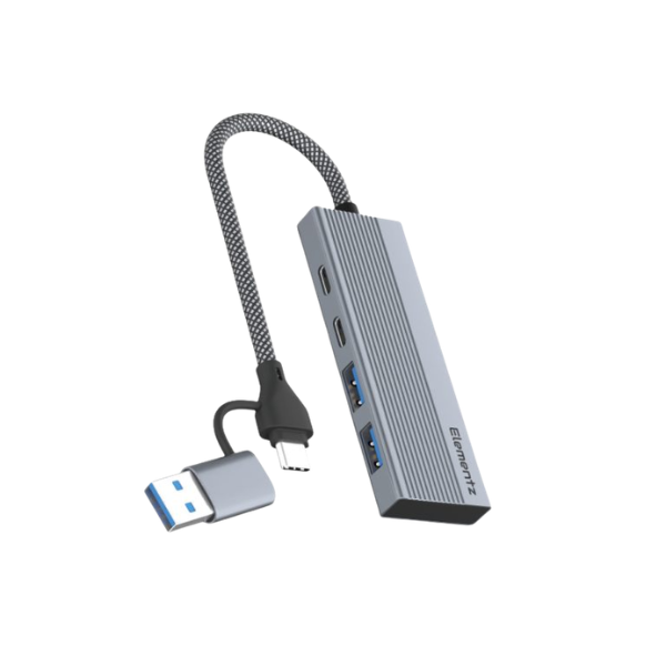 Elementz MasterHub 42C 4in 1 USB-C 擴充器 MF-42C【原裝行貨】