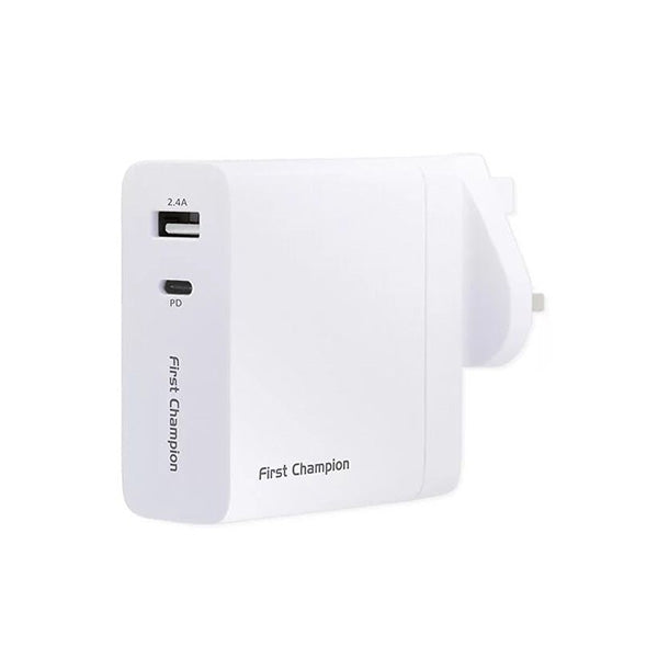 First Champion USB-C PD充電器 - 57W UTC257PD【原裝行貨】