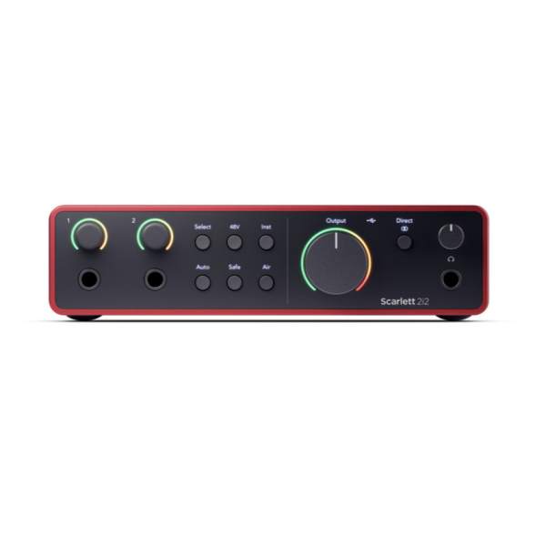 Foucsrite Scarlett 2i2 USB audio interface (4th Generation) 錄音介面【原裝行貨】