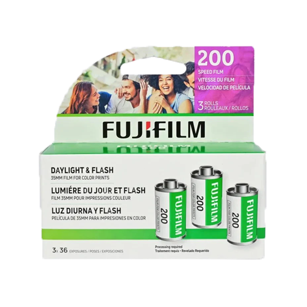 Fujifilm 富士菲林 Fujicolor 200/400 彩色負片菲林 (35mm, 36 Exp)