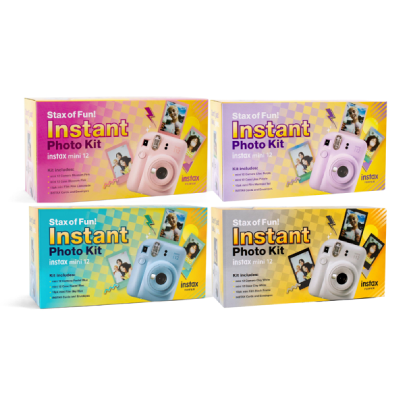 Fujifilm Instax Mini 12 即影即有相機 聖誕節特別版套裝【平行進口】