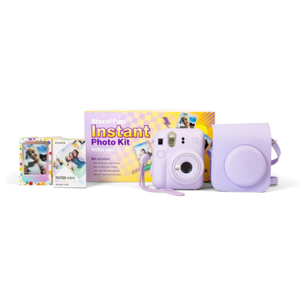 Fujifilm Instax Mini 12 即影即有相機 聖誕節特別版套裝【平行進口】