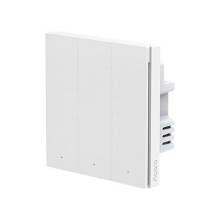 Aqara 智能牆壁開關 H1 EU (零火線 三鍵版)【香港行貨】