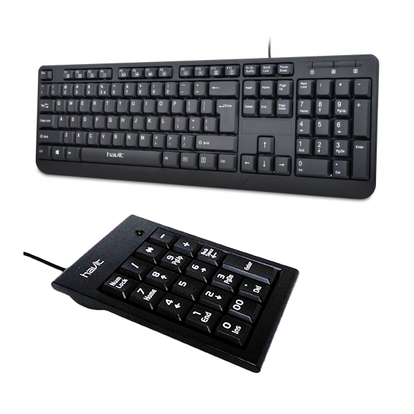 Havit KB378/KB223 Mini USB直插鍵盤【原裝行貨】