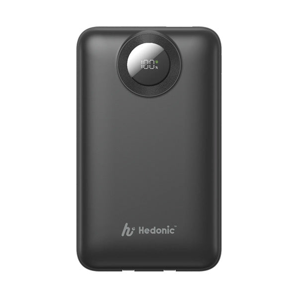 Hedonic 10000mah (38.5Wh) PD 3.0 22.5W Lightning & USB-C 流動充電池 (升級版)【原裝行貨】