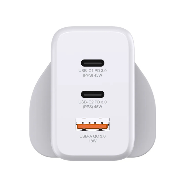 Hedonic 3 Port PD 3.0 45W GAN Pro 迷你充電器【原裝行貨】