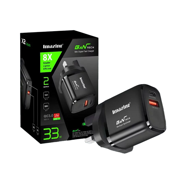 IMAZING G33W 氮化鎵 PD33W 雙口充電器【原裝行貨】