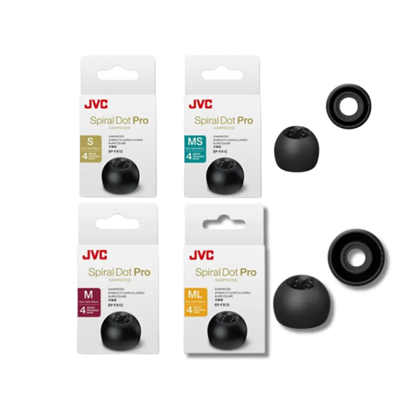 JVC EP-FX12 Spiral Dot Pro 耳膠【原裝行貨】