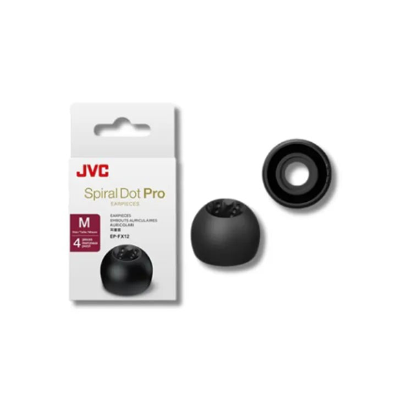 JVC EP-FX12 Spiral Dot Pro 耳膠【原裝行貨】