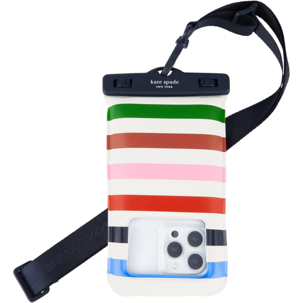 Kate Spade Waterproof Floating Pouch 漂浮防水手機袋(Silver Glitter/ City Leopard/ Picture Dot/ Adventure Stripe)
