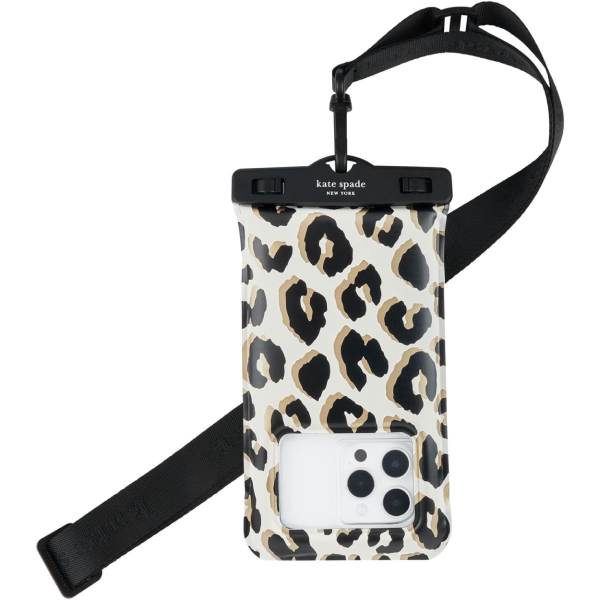 Kate Spade Waterproof Floating Pouch 漂浮防水手機袋(Silver Glitter/ City Leopard/ Picture Dot/ Adventure Stripe)