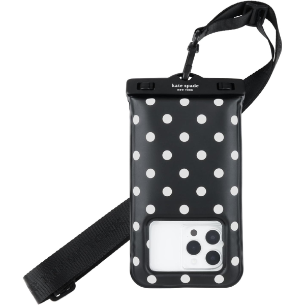 Kate Spade Waterproof Floating Pouch 漂浮防水手機袋(Silver Glitter/ City Leopard/ Picture Dot/ Adventure Stripe)