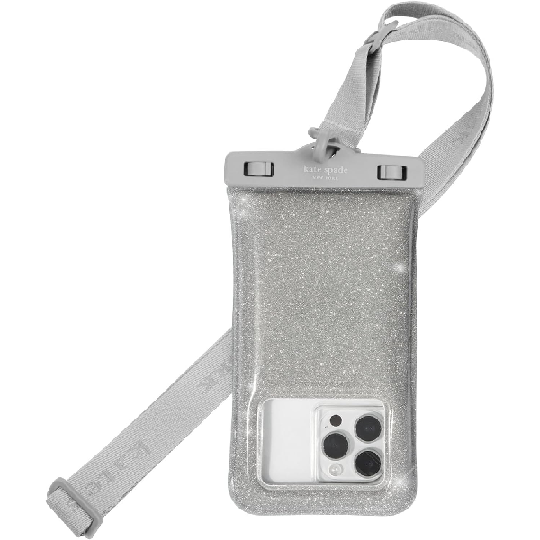 Kate Spade Waterproof Floating Pouch 漂浮防水手機袋(Silver Glitter/ City Leopard/ Picture Dot/ Adventure Stripe)