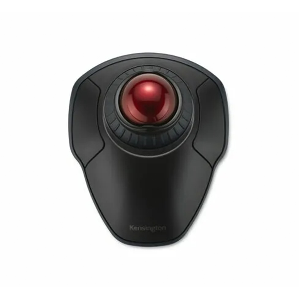 Kensington Orbit® 無線軌迹球滑鼠配備滾動環 - 黑色 + 紅球 K70992WW (ME-TBOBRWK) / 白色 + 銀球 K70993WW (ME-TBOBRWW)【原裝行貨】