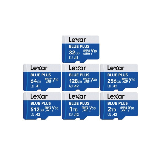 Lexar BLUE PLUS microSDXC UHS-I Card TF卡【原裝行貨】