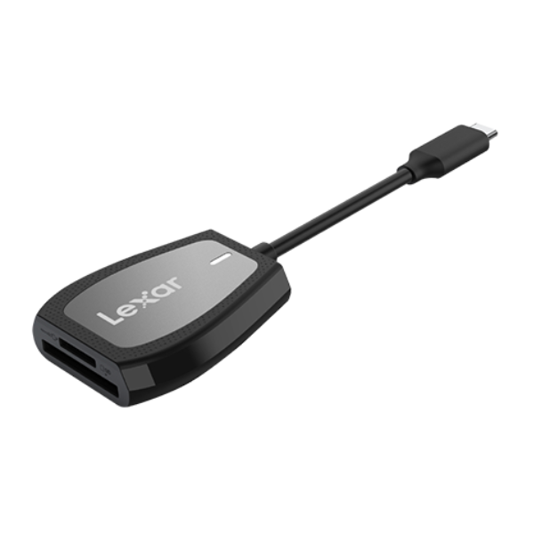 Lexar Professional USB-C Dual-Slot 讀卡器【原裝行貨】