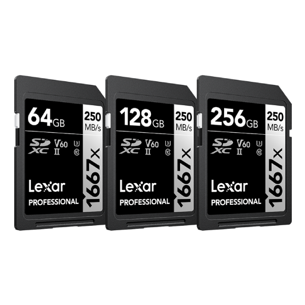 Lexar 1667x SILVER Series Professional SDXC™ UHS-II SD Card 記憶卡【原裝行貨】