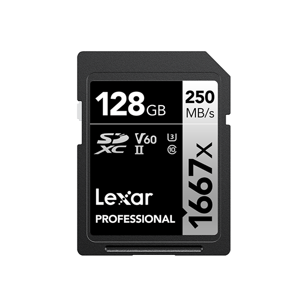 Lexar 1667x SILVER Series Professional SDXC™ UHS-II SD Card 記憶卡【原裝行貨】