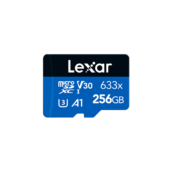 Lexar 633x BLUE Series High-Performance microSDHC™/microSDXC™ UHS-I SD Card 記憶卡【原裝行貨】
