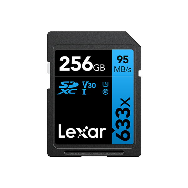 Lexar High-Performance 800x SDHC™/SDXC™ UHS-I SD Card BLUE Series 記憶卡【原裝行貨】