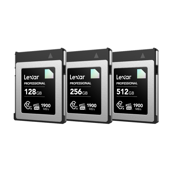 Lexar DIAMOND Series Professional CFexpress Type B Card (128/256/512GB) 高速記憶卡【原裝行貨】