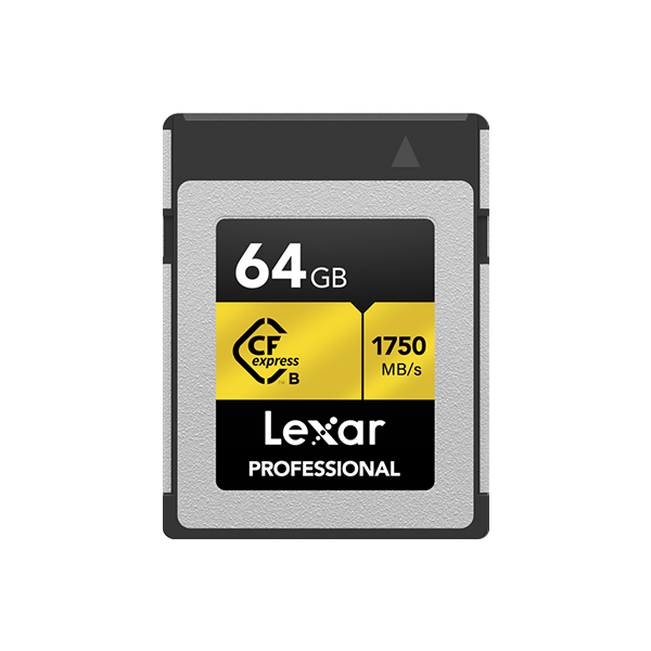 Lexar GOLD Series Professional CFexpress Type B Card (1TB/2TB/64/128/256/512GB) 高速記憶卡【原裝行貨】