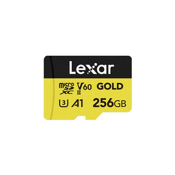 Lexar® Professional GOLD microSDXC™ UHS-II Card (256/512GB)【原裝行貨】