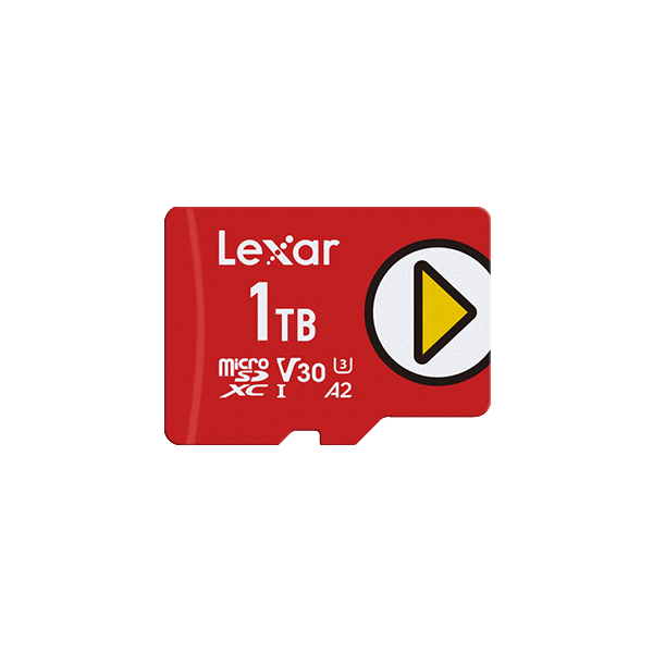 Lexar PLAY microSDXC™ UHS-I 遊戲機專用 SD Card 記憶卡【原裝行貨】