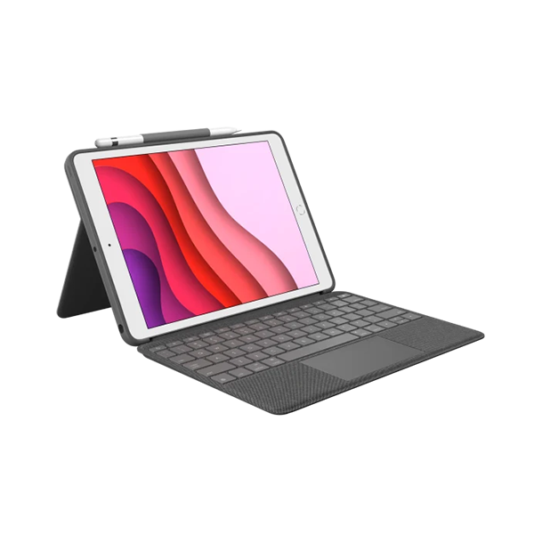 Logitech COMBO TOUCH FOR iPAD(第 7、8、9、10 代)【原裝行貨】