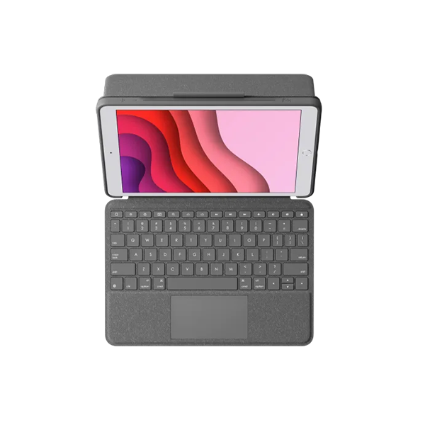 Logitech COMBO TOUCH FOR iPAD(第 7、8、9、10 代)【原裝行貨】