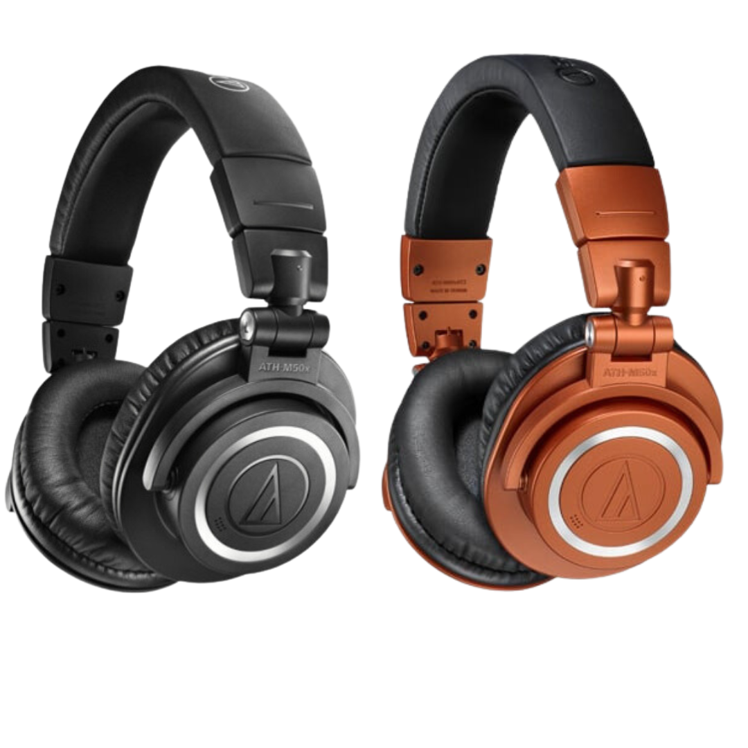 Audio Technica ATH-M50xBT2 高音質錄音室用專業型監聽頭罩式耳機【香港行貨】