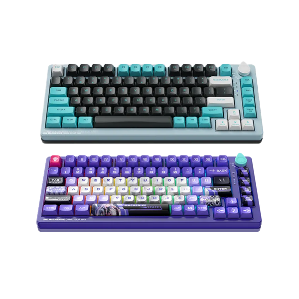 MACHENIKE K600T B82W 三模82鍵 RGB 機械鍵盤【原裝行貨】