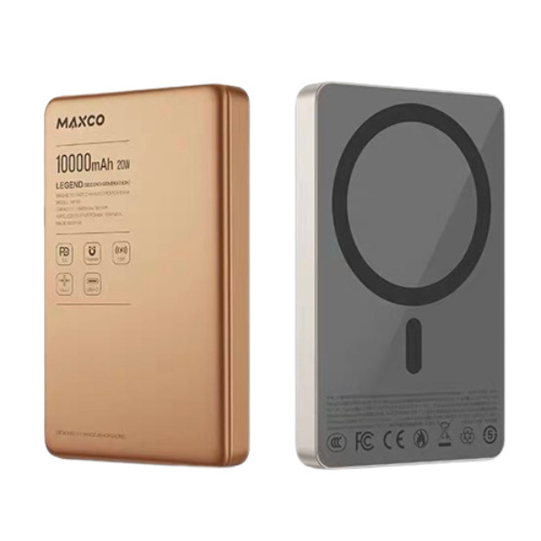 MAXCO MagSafe 磁吸無線充電池 10000mAh MP39【原裝行貨】【3C認證】